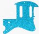 Parchment Flower Pattern Blue