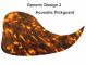 Generic Design 2 Acoustic - Patchy Brown Tortoise Pickguard