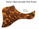 Taylor Acoustic - Patchy Brown Tortoise Pickguard