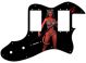 Pin Up Demonesque Black - '72 ReIssue Thinline Tele