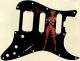 Pin Up Demonesque Black - HSS Shawbucker Elite Strat