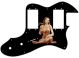 Pin Up Girl 10 Black - '72 ReIssue Thinline Tele