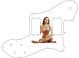 Pin Up Girl 10 White - Vintera '70s Tele Deluxe