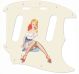 Pin Up Girl 2 Aged White