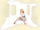 Pin Up Girl 2 White