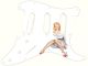 Pin Up Girl 2 White