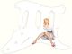 Pin Up Girl 2 White