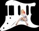 Pin Up Girl 2 White