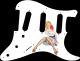 Pin Up Girl 2 White - Vintera '50s Strat