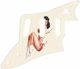 Pin Up Girl 4 Aged White