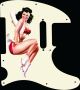 Pin Up Girl 4 Aged White - Vintera '60s Tele