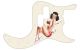 Pin Up Girl 4 Aged White