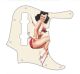 Pin Up Girl 4 Aged White