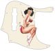 Pin Up Girl 4 Aged White