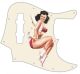 Pin Up Girl 4 Aged White