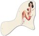 Pin Up Girl 4 Aged White