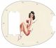 Pin Up Girl 4 Aged White