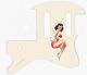 Pin Up Girl 4 Aged White