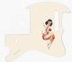 Pin Up Girl 4 Aged White
