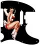 Pin Up Girl 4 Black - American Elite Tele