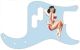 Pin Up Girl 4 Blue