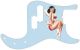 Pin Up Girl 4 Blue