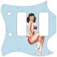 Pin Up Girl 4 Blue