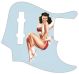 Pin Up Girl 4 Blue
