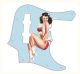 Pin Up Girl 4 Blue