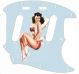 Pin Up Girl 4 Blue