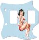 Pin Up Girl 4 Blue