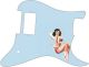 Pin Up Girl 4 Blue