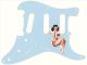 Pin Up Girl 4 Blue