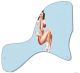 Pin Up Girl 4 Blue