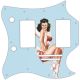 Pin Up Girl 4 Blue