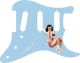 Pin Up Girl 4 Blue - Vintera '60s Strat
