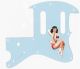 Pin Up Girl 4 Blue