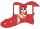 Pin Up Girl 4 Red - Vintera '70s Tele Thinline