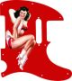 Pin Up Girl 4 Red - Vintera '60s Tele