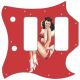 Pin Up Girl 4 Red