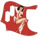Pin Up Girl 4 Red