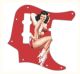 Pin Up Girl 4 Red