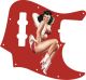 Pin Up Girl 4 Red
