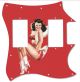 Pin Up Girl 4 Red