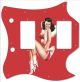 Pin Up Girl 4 Red