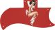 Pin Up Girl 4 Red