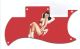 Pin Up Girl 4 Red