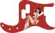 Pin Up Girl 4 Red