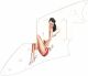 Pin Up Girl 4 White