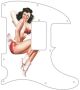 Pin Up Girl 4 White